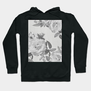 Roses print, flowers, modern print, plant Hoodie